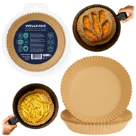 Akcesoria i części AGD - 300X Wkład Do Frytkownicy Beztłuszczowej Air Fryer Papier 16 Cm Okrągły - miniaturka - grafika 1