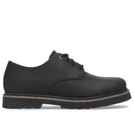 Moda i Uroda OUTLET - Buty Birkenstock Highwood Lace Low 1028173 - czarne - miniaturka - grafika 1