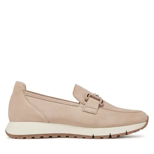 Loafersy Gabor 62.472.33 Beżowy - Półbuty damskie - miniaturka - grafika 1