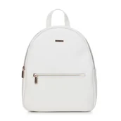 Plecaki - Damski plecak z ekoskóry zaokrąglony - miniaturka - grafika 1