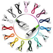 Kable USB - EXC Kabel USB - Lightning BRAID 1.2M COLOR MIX. - miniaturka - grafika 1