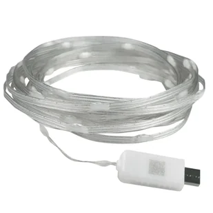 POLUX Łańcuch świąteczny girlanda 324405 LED 10W RGB USB - Lampy ogrodowe - miniaturka - grafika 1