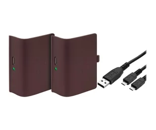 Venom Venom XBO Twin Battery Pack + 2 meter cable red - Akcesoria do Xbox - miniaturka - grafika 1
