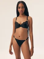 Biustonosze - Biustonosz półusztywniany Brillant Esotiq czarny 70E - miniaturka - grafika 1