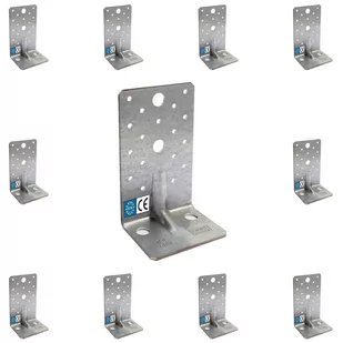 Kp8 Kątownik Ciesielski Montażowy 145X70X90 10Szt - Inne mocowania - miniaturka - grafika 1