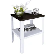 Ławy i stoliki kawowe - Nowoczesny stolik kawowy biały + czarny połysk L6-M52 - miniaturka - grafika 1