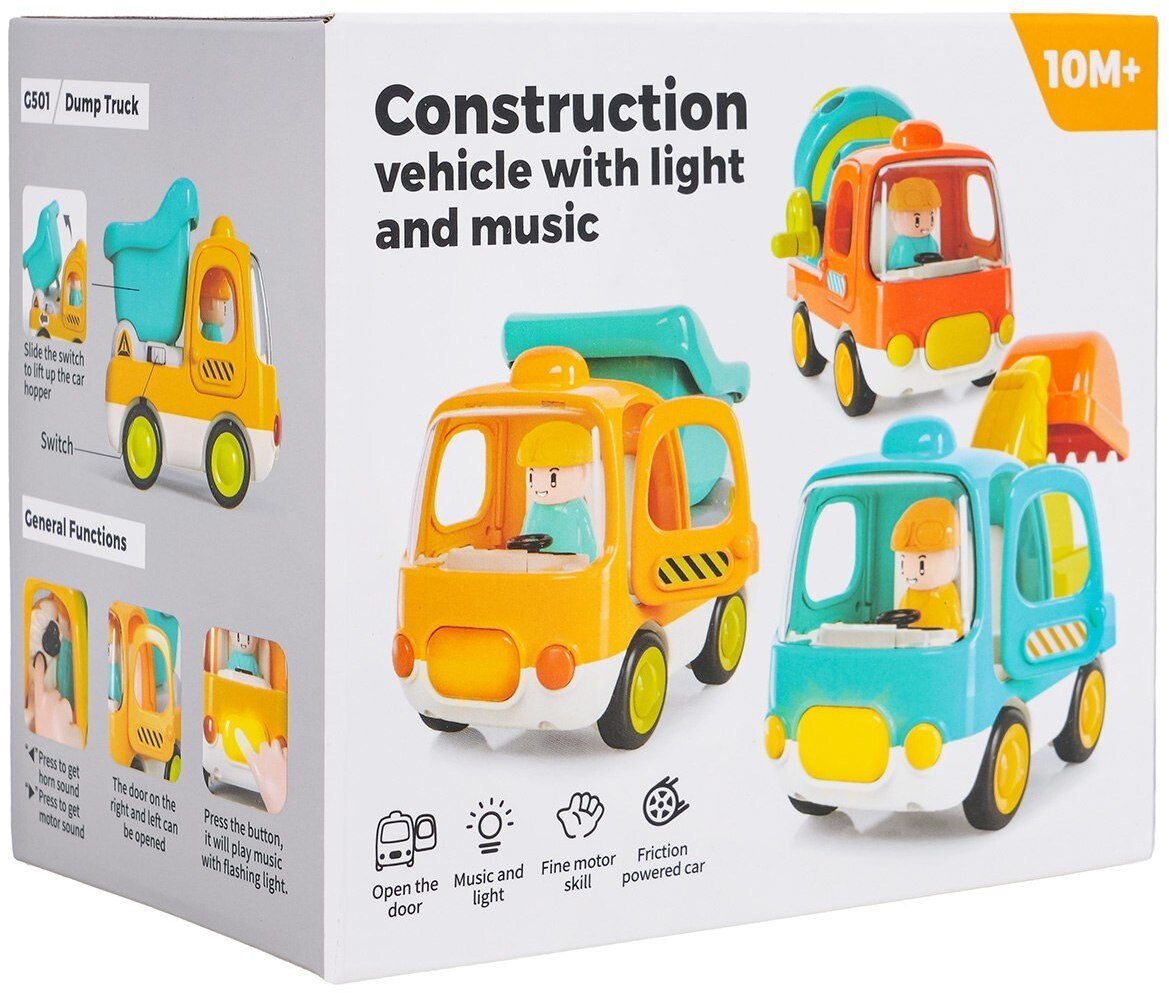 Pojazd Betoniarka Dla Najmłodszych