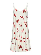 Sukienki - Pieces Sukienka "Nya" w kolorze kremowym - miniaturka - grafika 1