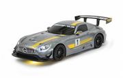 Zabawki zdalnie sterowane - Jamara Mercedes AMG GT3 transformable 2,4 GHz RC grey - miniaturka - grafika 1