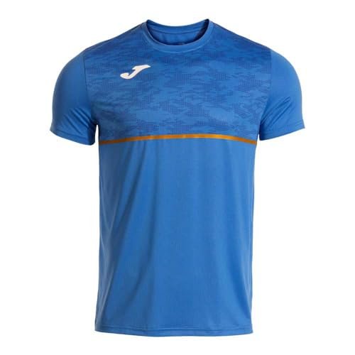 Joma Męska koszulka do biegania, rozmiar XS - 3XL, oddychająca tkanina z technologią Micro-Mesh - Sportowy krój - Record III