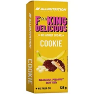 Ciastka - ALLNUTRITION FITKING COOKIE BANANA PEANUT BUTTER 128G - miniaturka - grafika 1