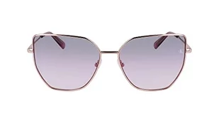 Calvin Klein Damskie okulary przeciwsłoneczne CKJ23202S, różowe złoto, jeden rozmiar, Różowe złoto, Rozmiar uniwersalny - Okulary przeciwsłoneczne - miniaturka - grafika 1