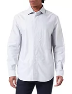 Koszule męskie - G-STAR RAW Męska koszula Secret Utility Regular, Wielokolorowy (Correct Grey/White Oxford C895-C760), XL - miniaturka - grafika 1