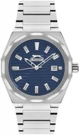 Zegarki męskie - Zegarek męski SLAZENGER SL.09.2143.1.05 granatowy fashion na prezent - miniaturka - grafika 1