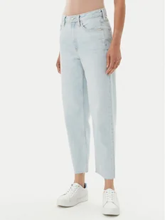 Tommy Hilfiger Jeansy Classic WW0WW44371 Niebieski Straight Fit - Spodnie damskie - miniaturka - grafika 1