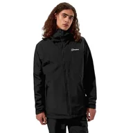 Kurtki męskie - Berghaus Męska kurtka ocieplana Deluge Pro 3.0, czarna (Jet Black), XS - miniaturka - grafika 1