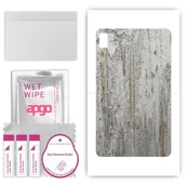 Akcesoria do tabletów i e-booków - folia naklejka skórka strukturalna na TYŁ do Blackview Tab 6 - Beton Złote Paski - apgo SKINS - miniaturka - grafika 1