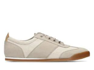 Clarks, Półbuty męskie, Siddal Mix Sand, szary, rozmiar 41 - Półbuty męskie - miniaturka - grafika 1