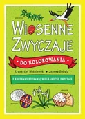 Książki edukacyjne - WIOSNA DO KOLOROWANIA - Opracowanie zbiorowe - miniaturka - grafika 1