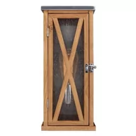 Lampy ogrodowe - Elstead Lighting Kinkiet LUMIERE FE/LUMIERE/S1OAK IP44 - miniaturka - grafika 1