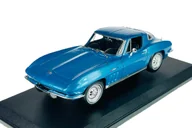Samochody i pojazdy dla dzieci - MAISTO 1965 CHEVROLET CORVETTE NIEBIESKI 1:18 31640 - miniaturka - grafika 1