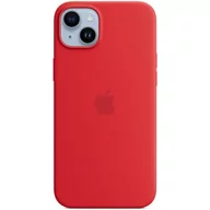 Etui i futerały do telefonów - Etui APPLE Silicone Case MagSafe do iPhone 14 Plus Czerwony - miniaturka - grafika 1