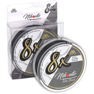 MIKADO Plecionka Nihonto Octa Czarna 0,08mm 150m - Inne akcesoria dla wędkarzy - miniaturka - grafika 1