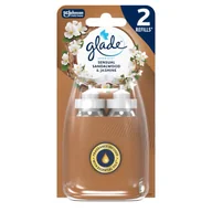 Odświeżacze powietrza - Podwójny zapas do automatycznego odświeżacza powietrza Glade Sensual Sandalwood & Jasmine - miniaturka - grafika 1