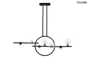 MOOSEE lampa wisząca ALURE LINE TWIN 90 czarna - Lampy sufitowe - miniaturka - grafika 1