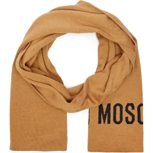 Moschino Szal z dodatkiem wełny - Apaszki i szaliki damskie - miniaturka - grafika 1