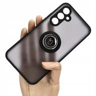 Etui i futerały do telefonów - Bizon Etui Case Hybrid Ring do Galaxy A54 5G, czarne - miniaturka - grafika 1