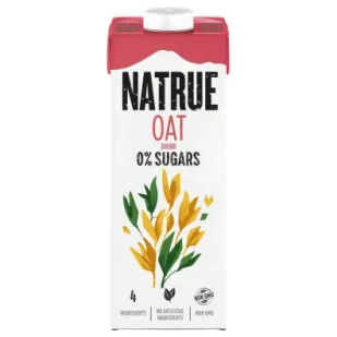 Natrue 0% cukru Napój owsiany Oat 1 l - Napoje roślinne - miniaturka - grafika 1