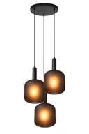 Lampy sufitowe - Eloise lampa wisząca 3xE27 czarna 45405/13/30 - miniaturka - grafika 1