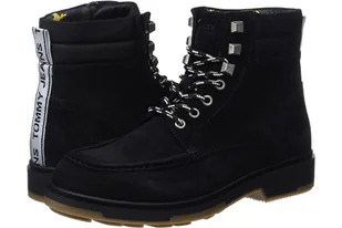 Buty męskie Tommy Jeans Casual Outdoor Lace trzewiki-40 - Botki damskie - miniaturka - grafika 1
