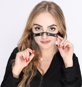 Przyłbice ochronne - Pako PRZYŁBICA Minishield / Hilfitec / Czarna L - miniaturka - grafika 1