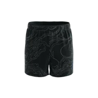 Spodnie sportowe damskie - COMPRESSPORT Spodenki biegowe PERFORMANCE SHORT AURORA black/aurora - miniaturka - grafika 1