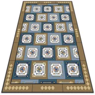 Dywany - Uniwersalny dywan winylowy Geometryczna kostka 120x180 cm - miniaturka - grafika 1