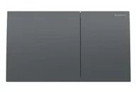 Przyciski spłukujące - Geberit Sigma70 - Sterowanie spłukiwaniem, łatwe do czyszczenia, szczotkowany czarny chrom 115.622.QD.1 - miniaturka - grafika 1