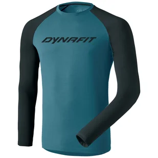 Koszulka męska Dynafit 24/7 M L/S Tee Rozmiar: XXL / Kolor: niebieski/czarny - Koszulki sportowe męskie - miniaturka - grafika 1