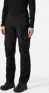 Spodnie sportowe damskie - Helly Hansen Damskie Spodnie Robocze Helly Hansen Luna 4X Black - miniaturka - grafika 1