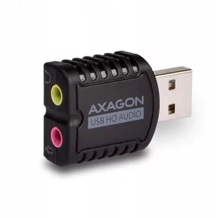 AXAGON ADA-17 USB2.0 stereo HQ audio MINI adapter - Kable komputerowe i do monitorów - miniaturka - grafika 1