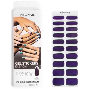 NEONAIL HYBRYDA W NAKLEJKACH M02 - Lakiery hybrydowe - miniaturka - grafika 1