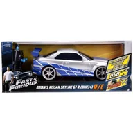 Zabawki zdalnie sterowane - Dickie Toys Auto na radio Fast&amp;Furious Szybcy i wściekli Nissan Skyline GTR 1:16 - miniaturka - grafika 1