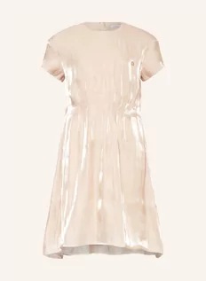 Sukienki - Calvin Klein Sukienka Z Błyszczącą Przędzą gelb - grafika 1