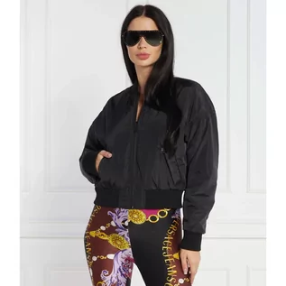 Kurtki damskie - Versace Jeans Couture Dwustronna kurtka bomber | Relaxed fit - grafika 1