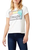 Koszulki i topy damskie - Koszulka damska Wrangler Rainbow Tee bawełniana-XS - miniaturka - grafika 1