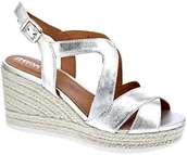 Espadryle damskie - Geox Damski D Ponza espadryle Wedge sandal, LT złoty, 36 EU, Lt Gold, 36 EU - miniaturka - grafika 1