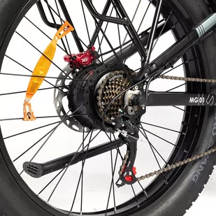 Rower elektryczny Ridstar H26 Pro, grube opony 26*4,0 cali, silnik 1000W, bateria 48V/20Ah, maks. prędkość 36 mil na godzinę - Rowery elektryczne - miniaturka - grafika 12