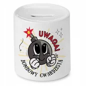 Skarbonki - Dla Gwardzisty Skarbonka na Urodziny Na Prezent z Nadrukiem ze Zdjęciem + Opakowanie na prezent (wzór 03) - miniaturka - grafika 1