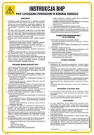 Instrukcje stanowiskowe BHP - IAC35 INSTRUKCJA BHP PRZY CZYSZCZENIU POWIERZCHNI W KOMORZE ROBOCZEJ, FN - FOLIA SAMOPRZYLEPNA; (245X350MM) - miniaturka - grafika 1